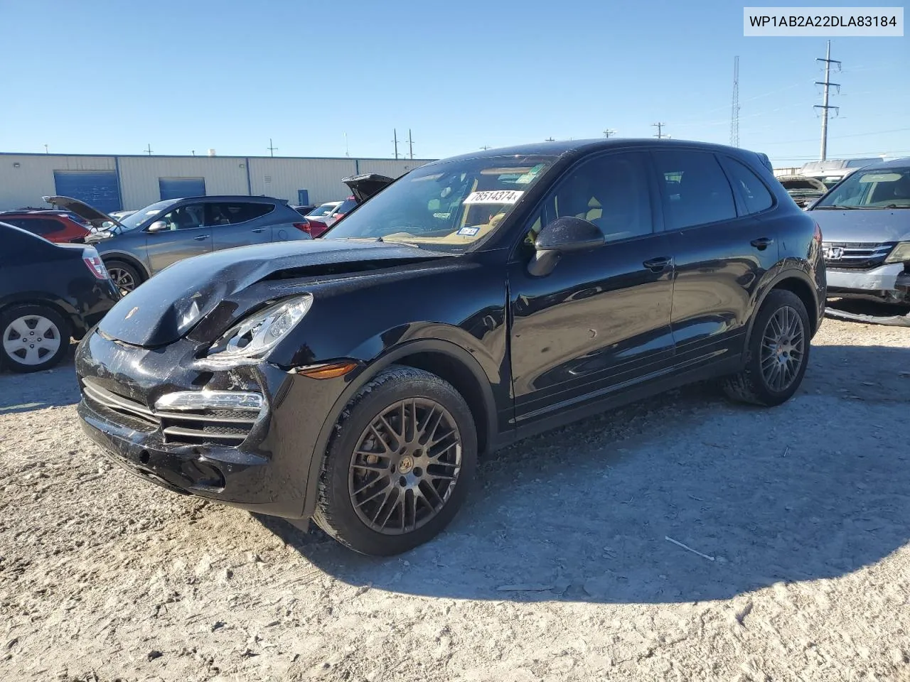 2013 Porsche Cayenne S VIN: WP1AB2A22DLA83184 Lot: 78514374