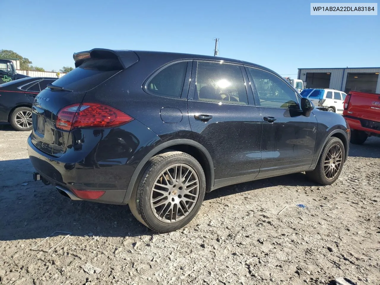 2013 Porsche Cayenne S VIN: WP1AB2A22DLA83184 Lot: 78514374