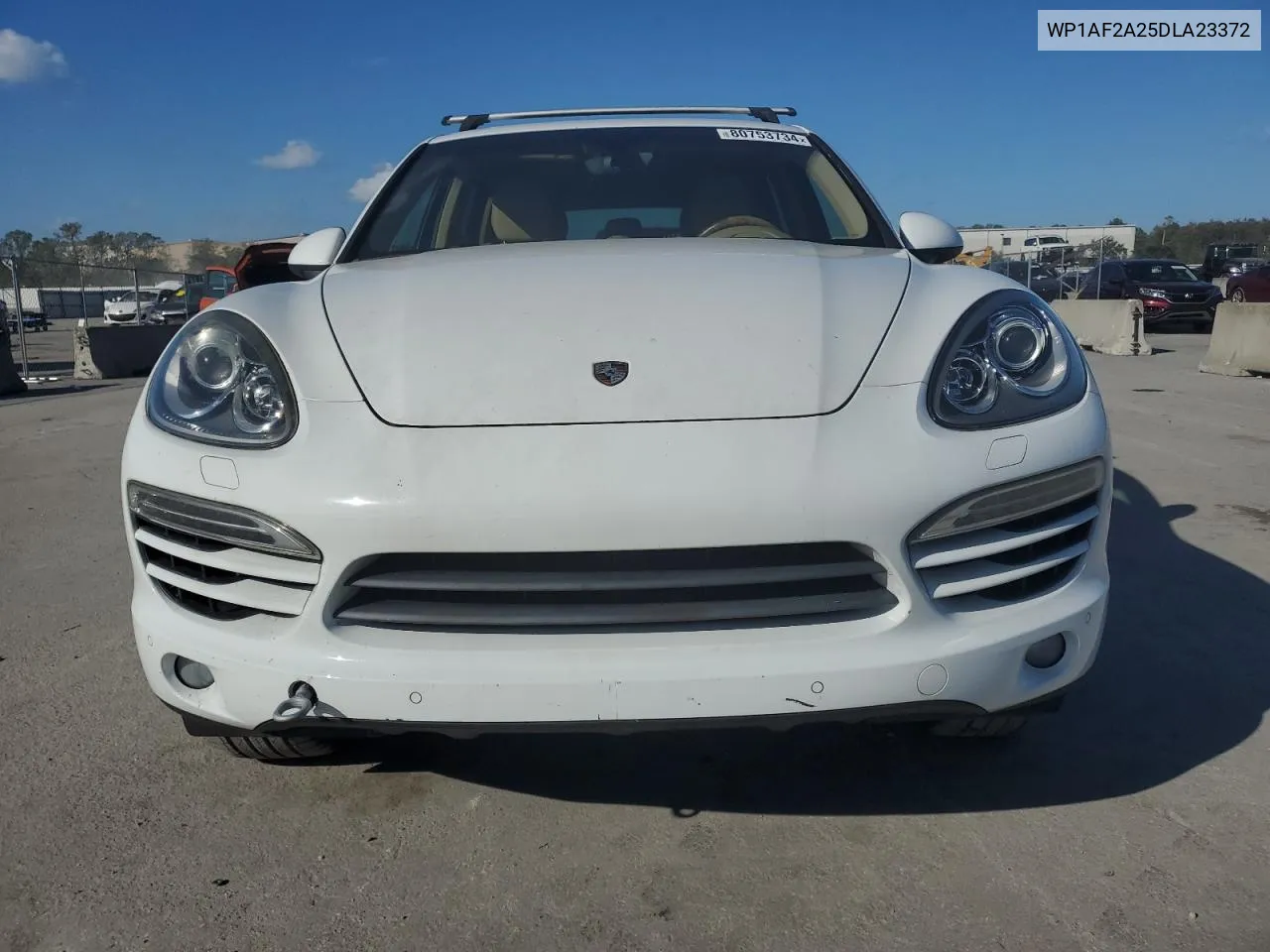 2013 Porsche Cayenne VIN: WP1AF2A25DLA23372 Lot: 80753734