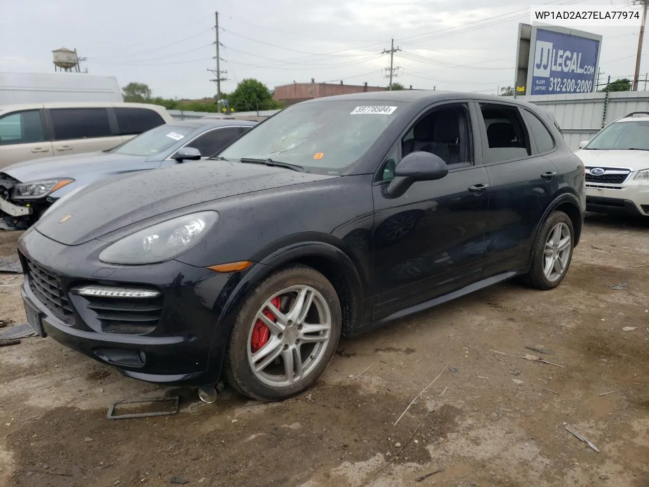 2014 Porsche Cayenne Gts VIN: WP1AD2A27ELA77974 Lot: 59778504