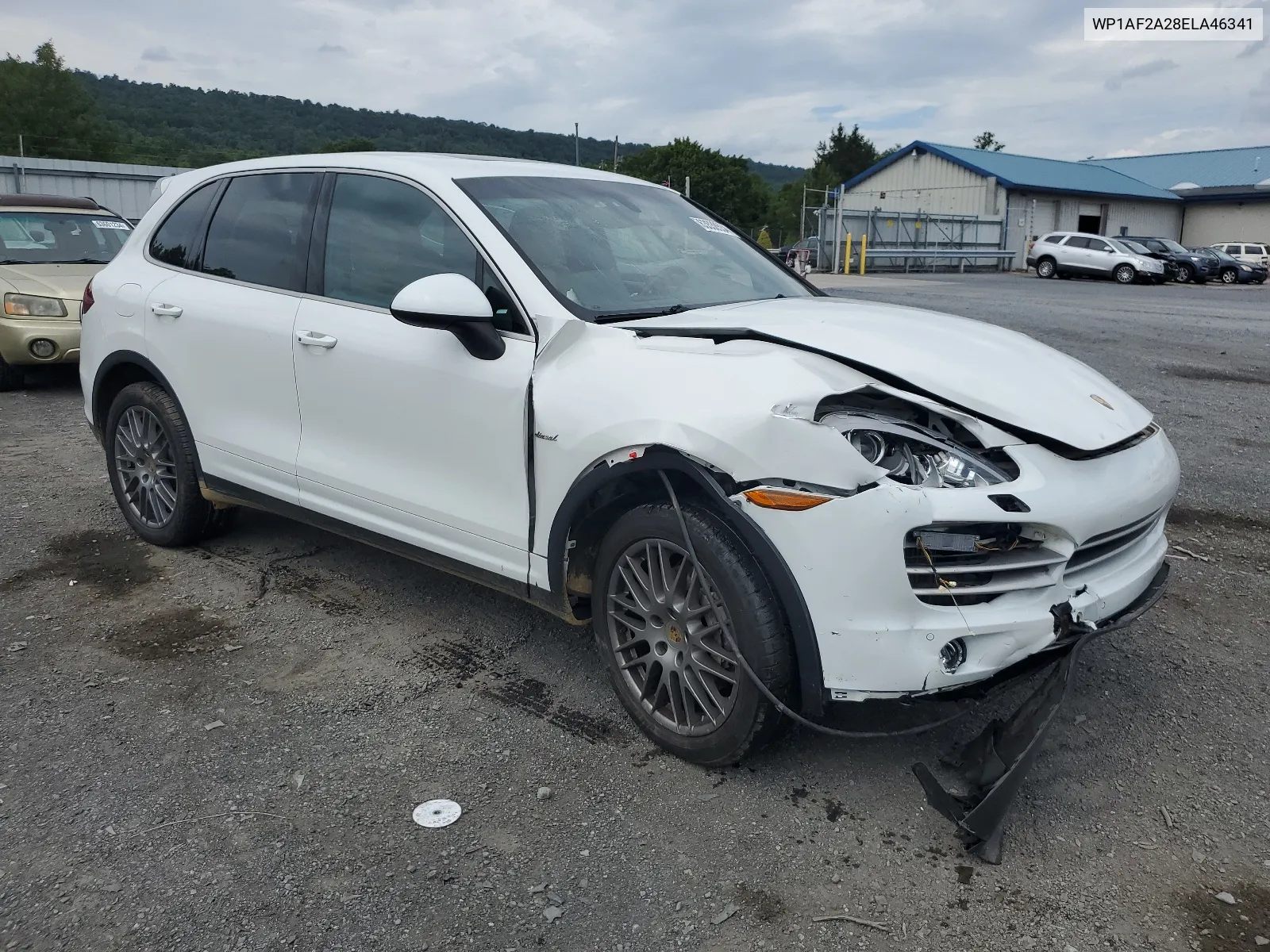 2014 Porsche Cayenne VIN: WP1AF2A28ELA46341 Lot: 63538534