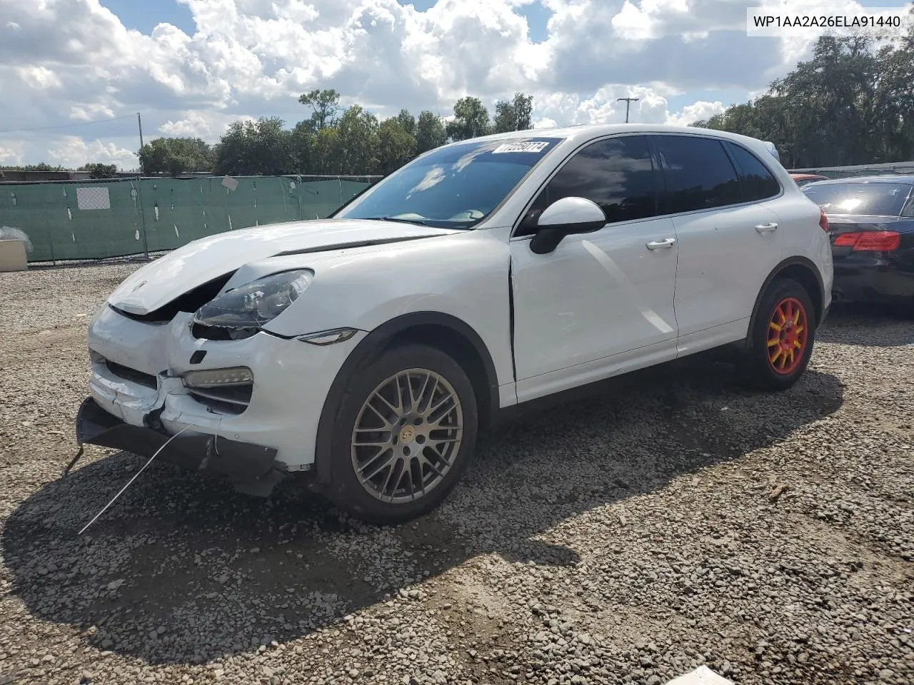 2014 Porsche Cayenne VIN: WP1AA2A26ELA91440 Lot: 72250774