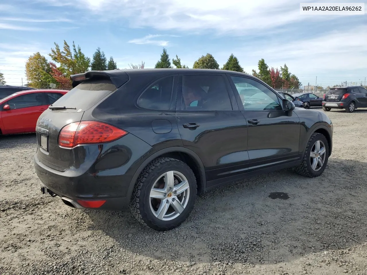 2014 Porsche Cayenne VIN: WP1AA2A20ELA96262 Lot: 72255074