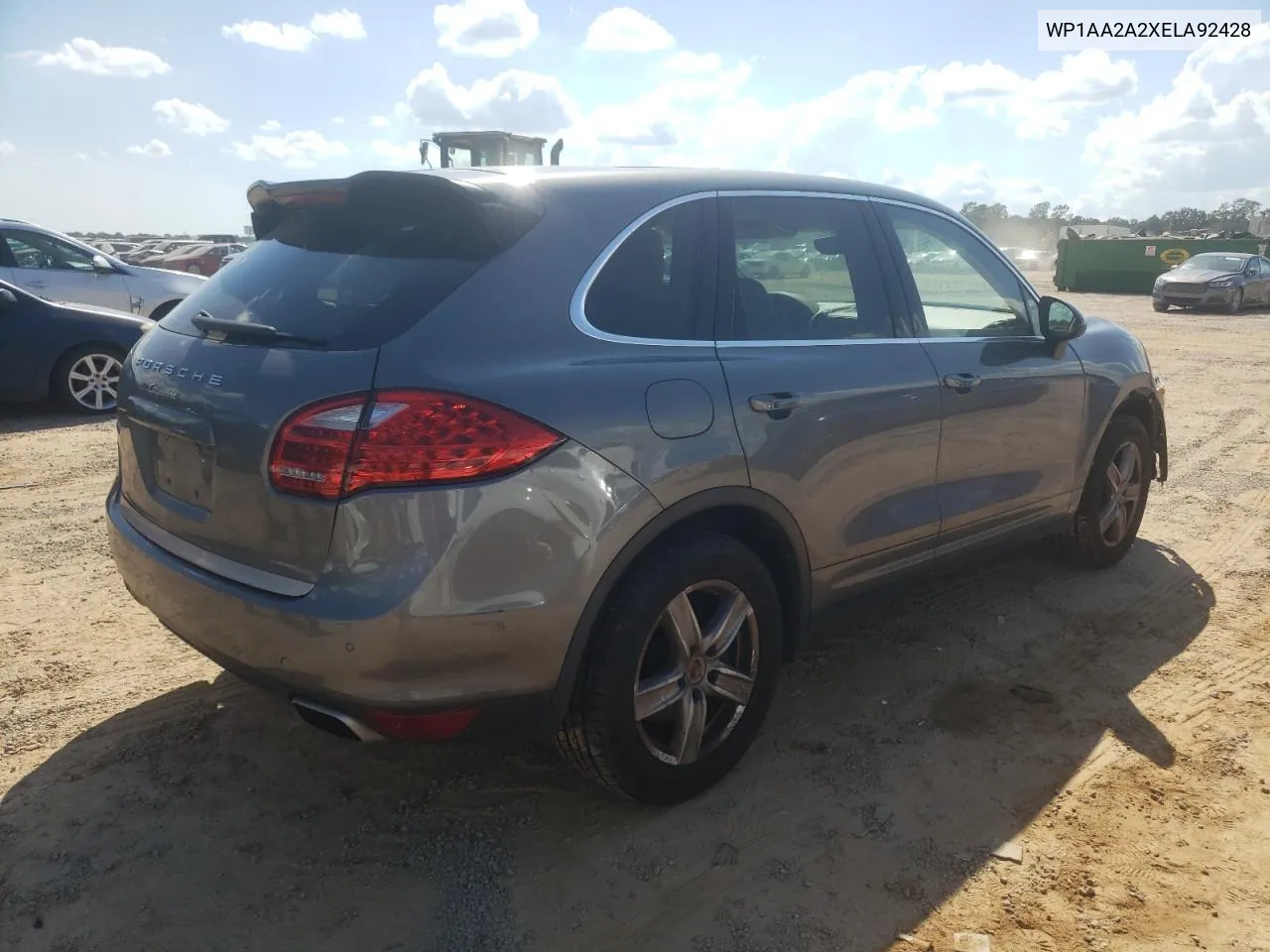 2014 Porsche Cayenne VIN: WP1AA2A2XELA92428 Lot: 72582664