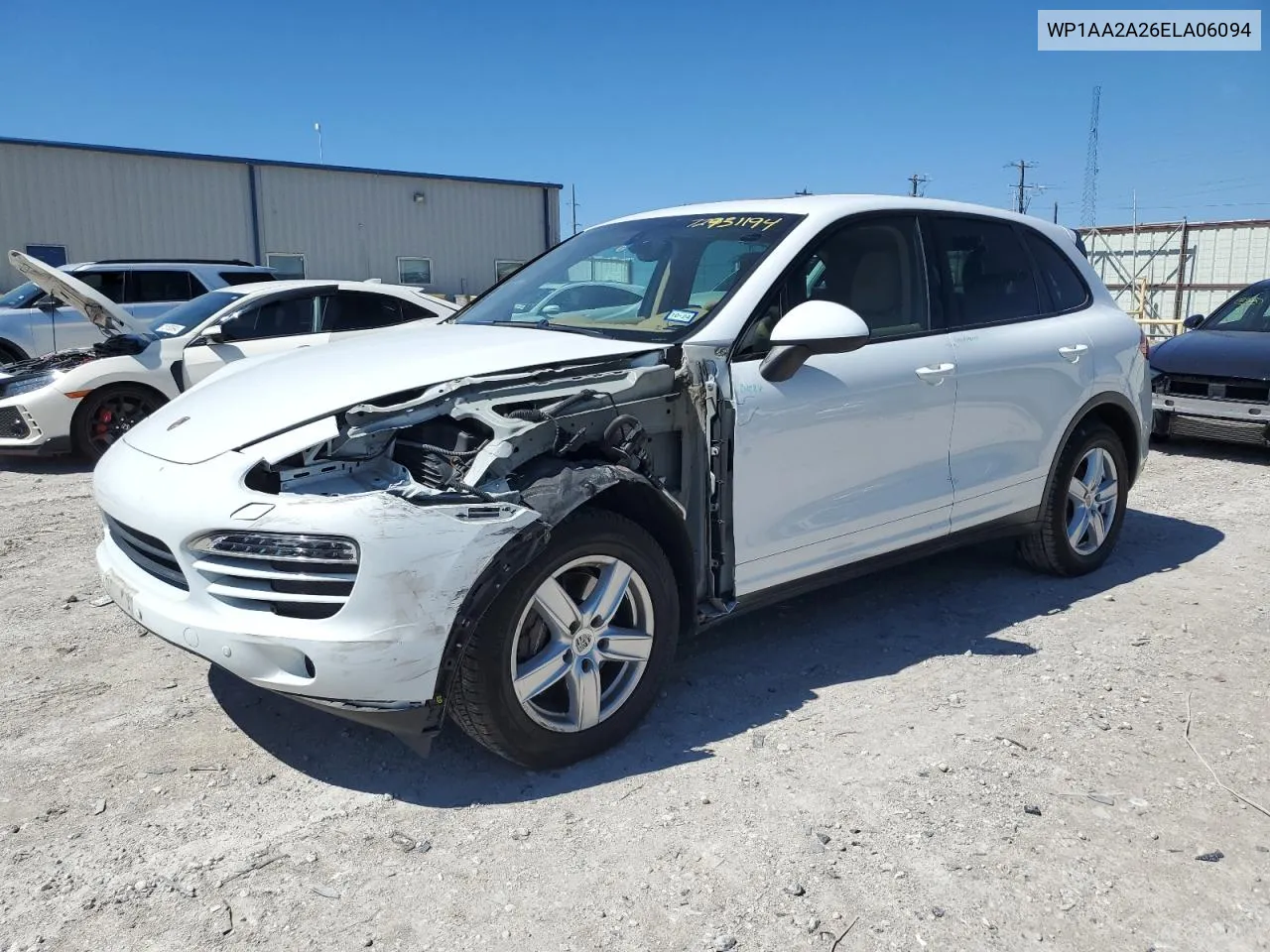 2014 Porsche Cayenne VIN: WP1AA2A26ELA06094 Lot: 72931194