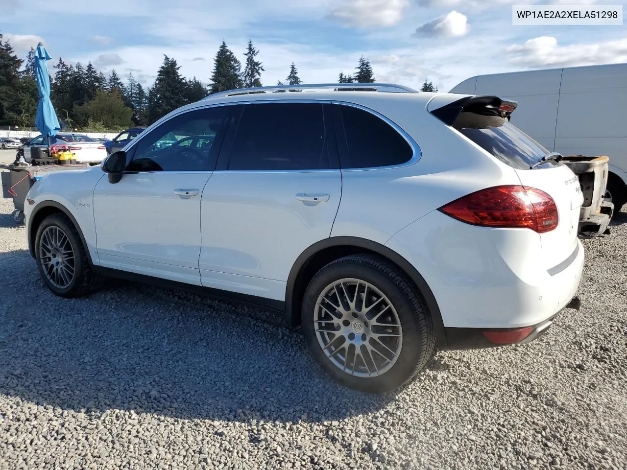 2014 Porsche Cayenne S Hybrid VIN: WP1AE2A2XELA51298 Lot: 72956394