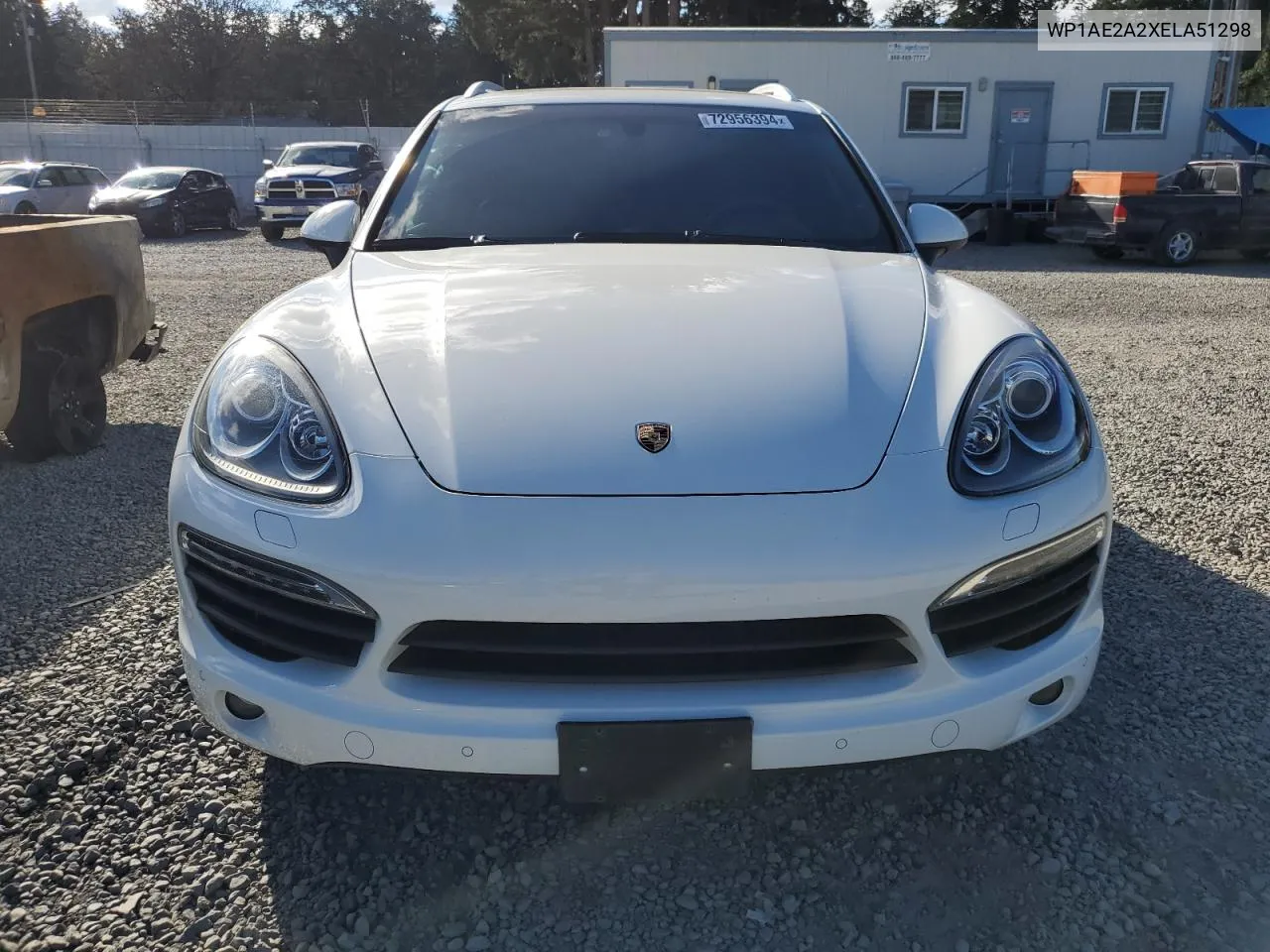 2014 Porsche Cayenne S Hybrid VIN: WP1AE2A2XELA51298 Lot: 72956394