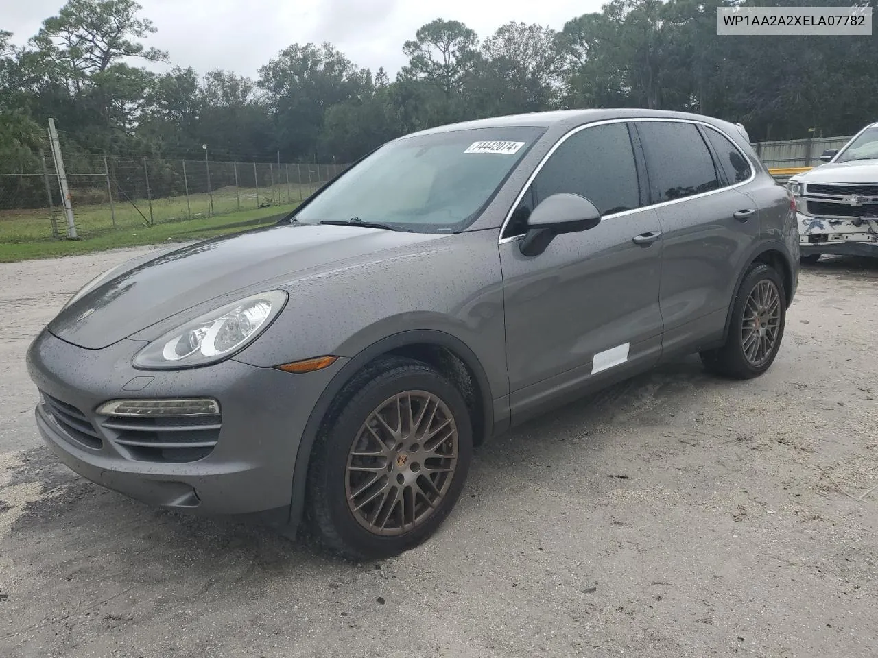 2014 Porsche Cayenne VIN: WP1AA2A2XELA07782 Lot: 74442074