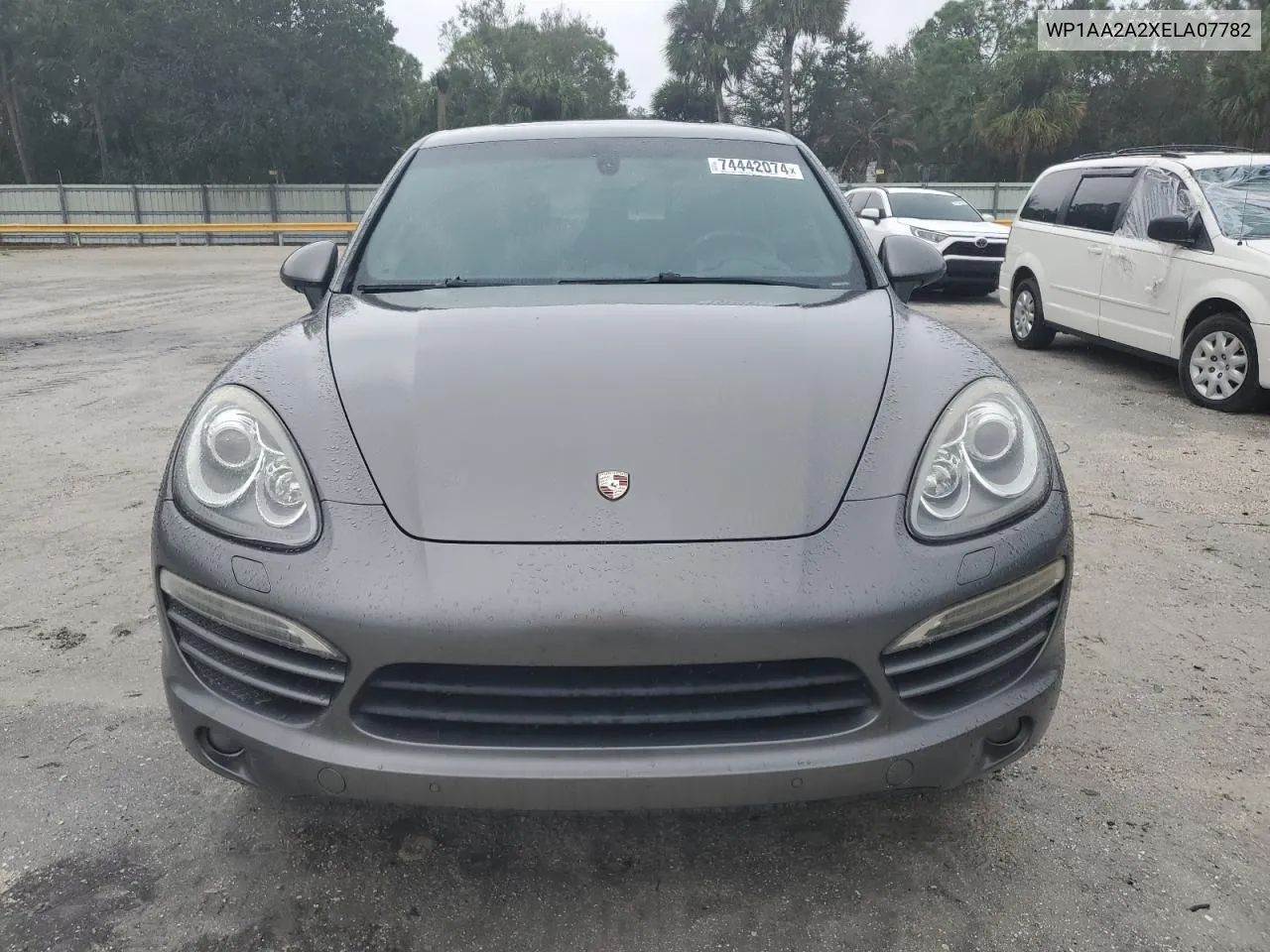 2014 Porsche Cayenne VIN: WP1AA2A2XELA07782 Lot: 74442074