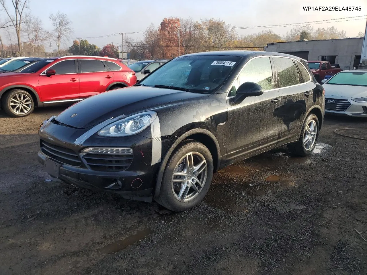 2014 Porsche Cayenne VIN: WP1AF2A29ELA48745 Lot: 76884814