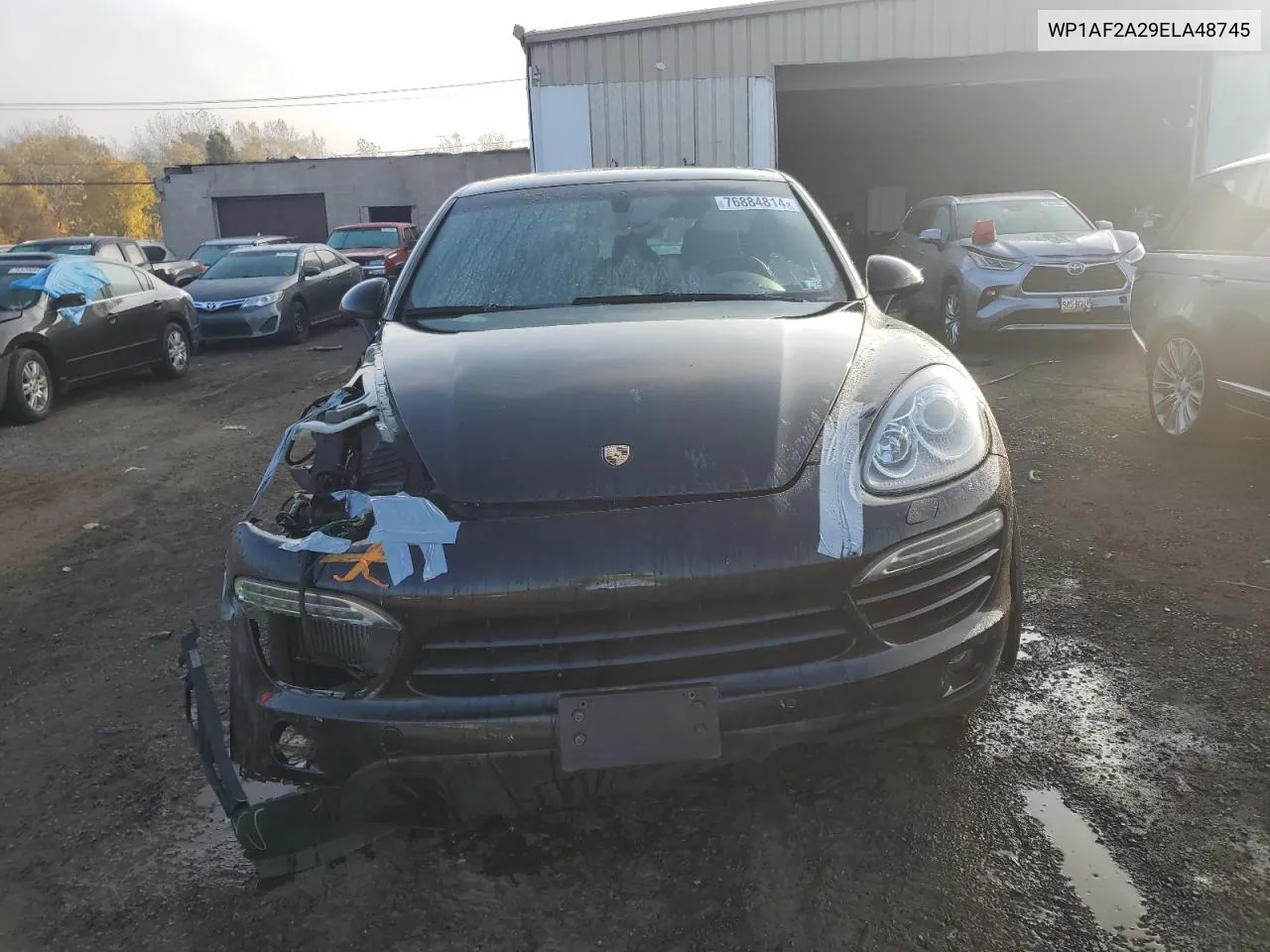 2014 Porsche Cayenne VIN: WP1AF2A29ELA48745 Lot: 76884814