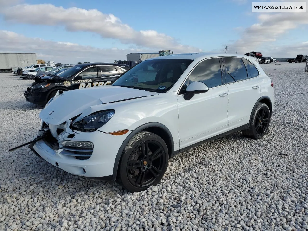 2014 Porsche Cayenne VIN: WP1AA2A24ELA91758 Lot: 77576394