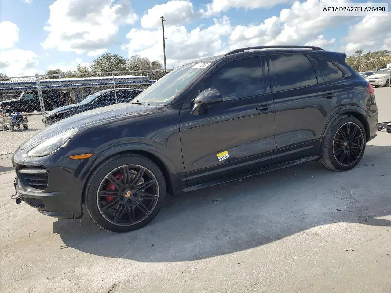 2014 Porsche Cayenne Gts VIN: WP1AD2A27ELA76498 Lot: 77708504