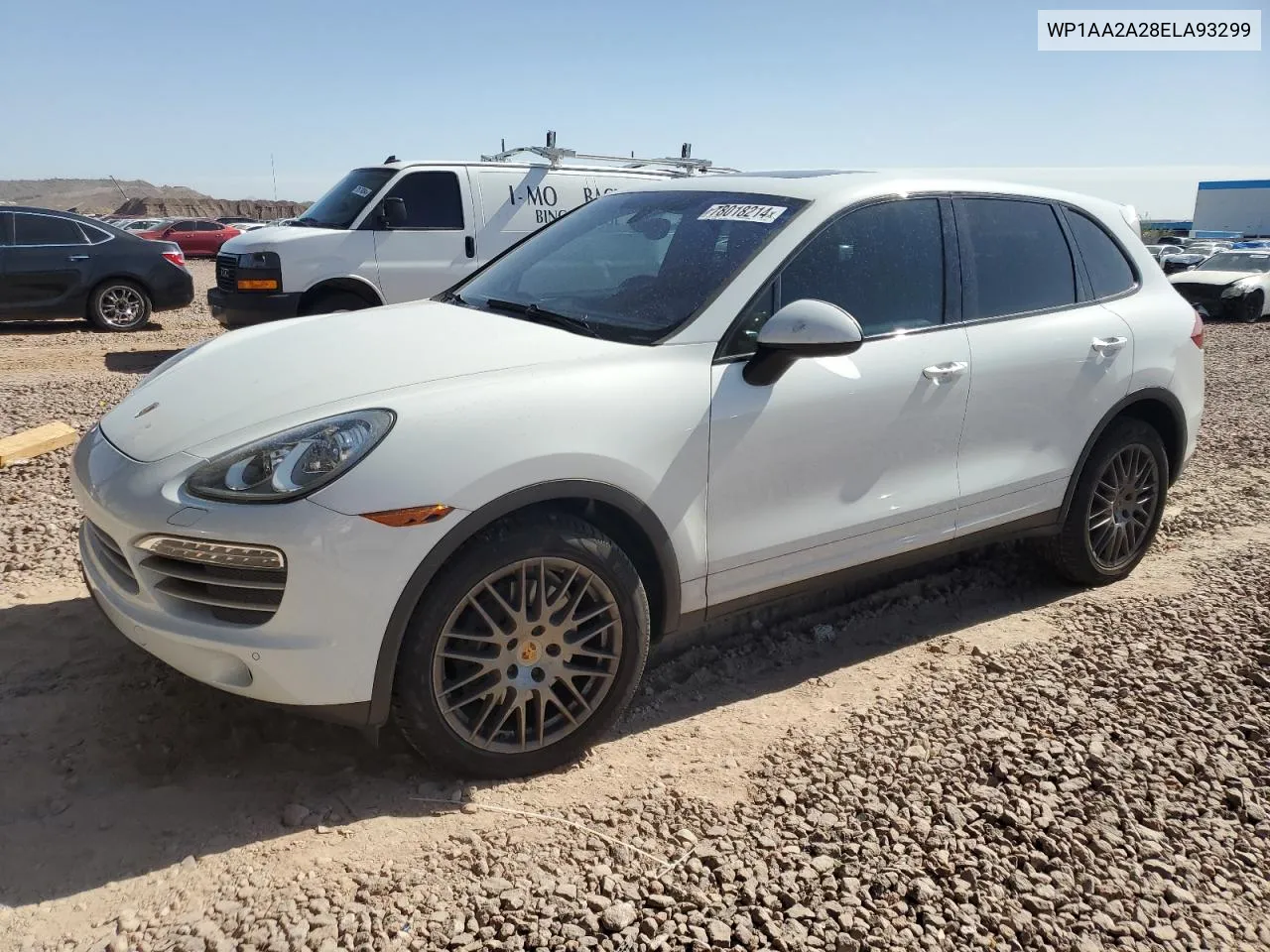 2014 Porsche Cayenne VIN: WP1AA2A28ELA93299 Lot: 78018214