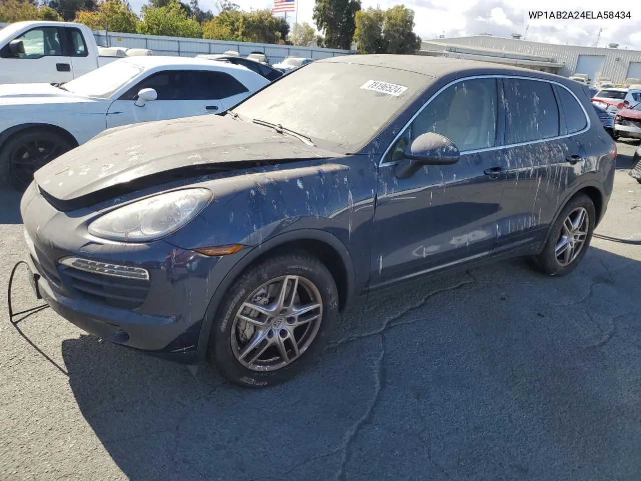 2014 Porsche Cayenne S VIN: WP1AB2A24ELA58434 Lot: 78196524