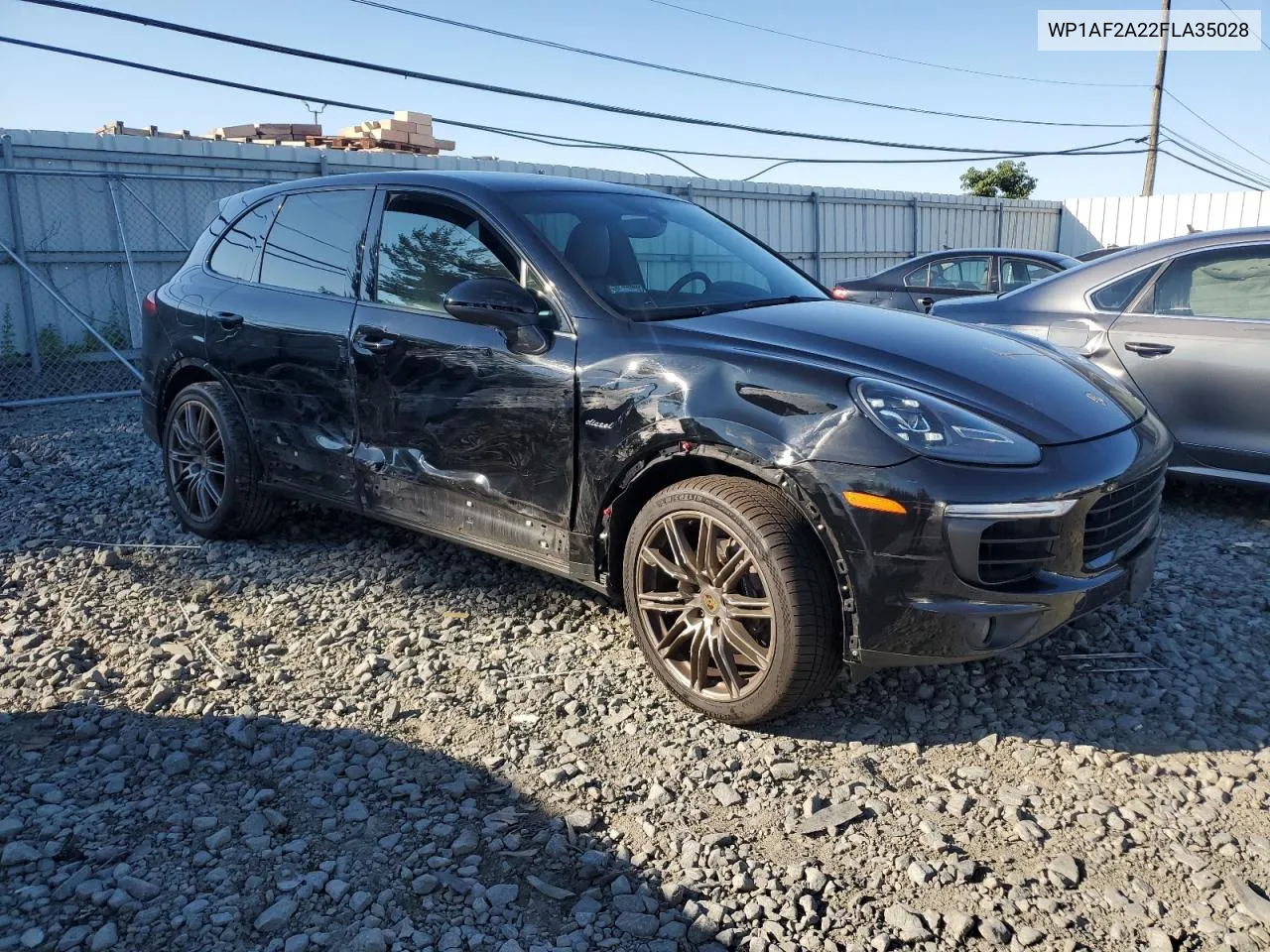 2015 Porsche Cayenne VIN: WP1AF2A22FLA35028 Lot: 61318644