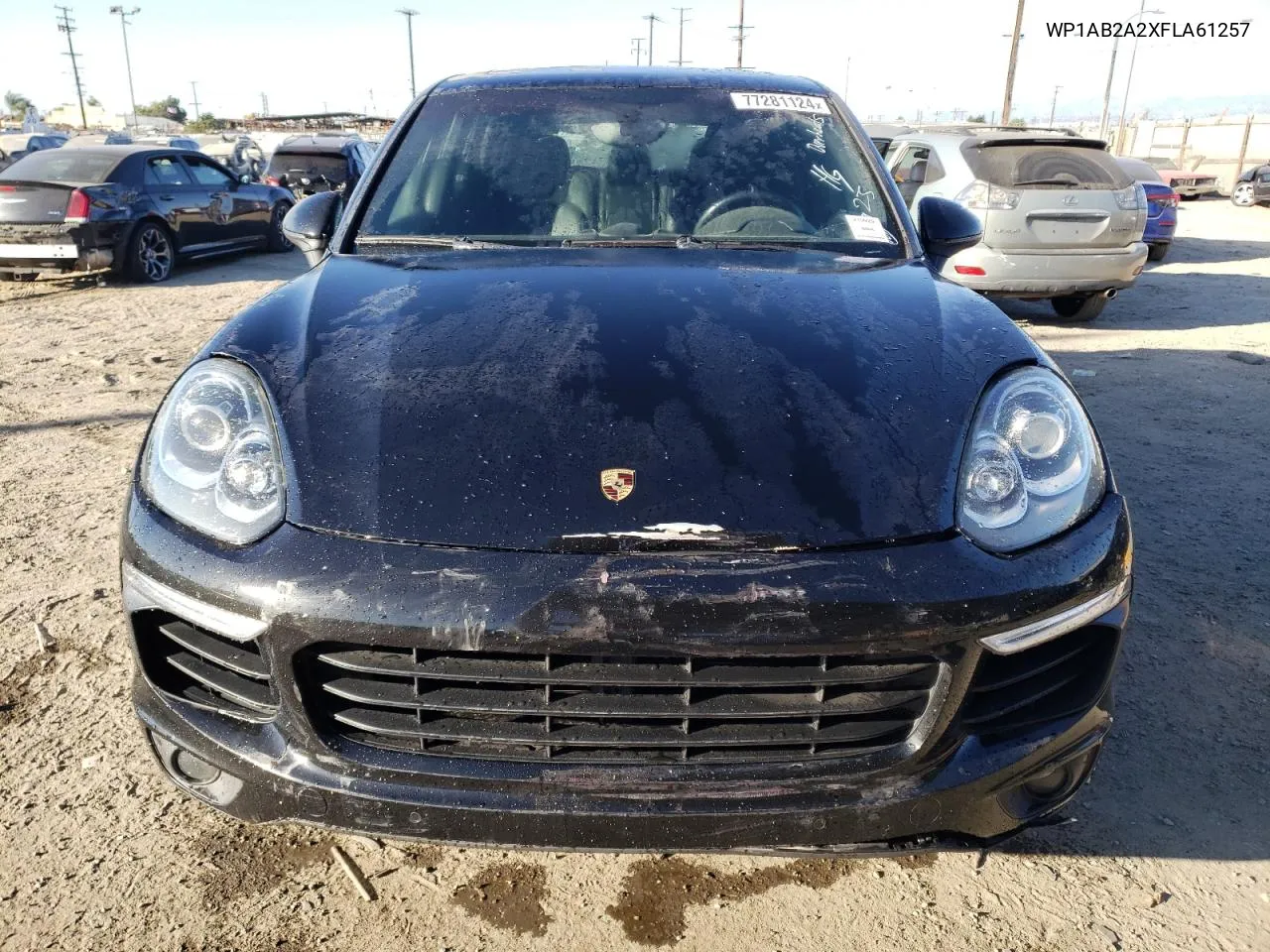 2015 Porsche Cayenne S VIN: WP1AB2A2XFLA61257 Lot: 77281124