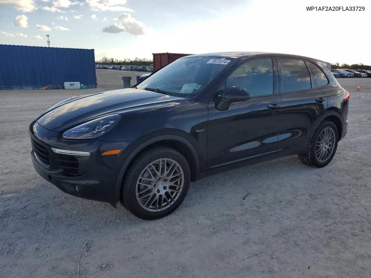 2015 Porsche Cayenne VIN: WP1AF2A20FLA33729 Lot: 79973314