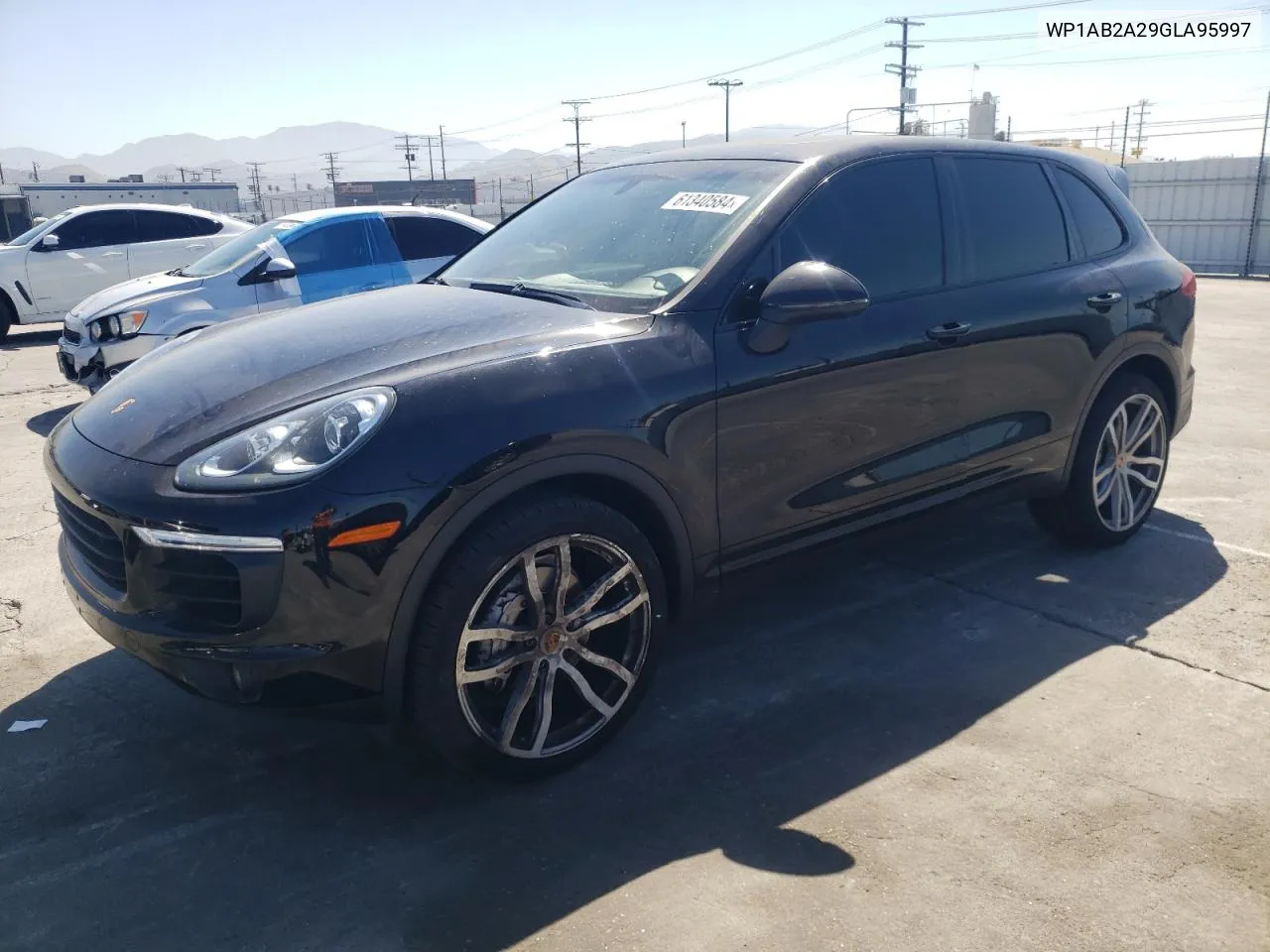 2016 Porsche Cayenne S VIN: WP1AB2A29GLA95997 Lot: 61340584