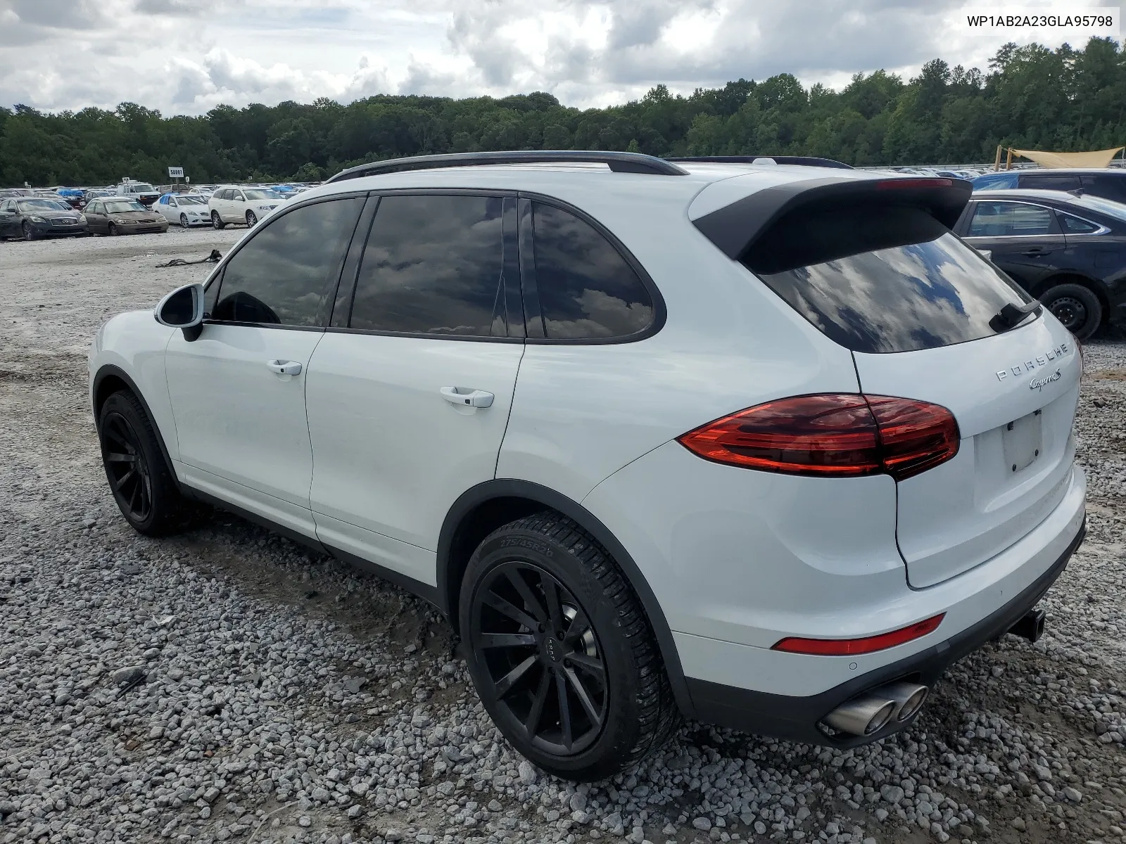 2016 Porsche Cayenne S VIN: WP1AB2A23GLA95798 Lot: 66293234