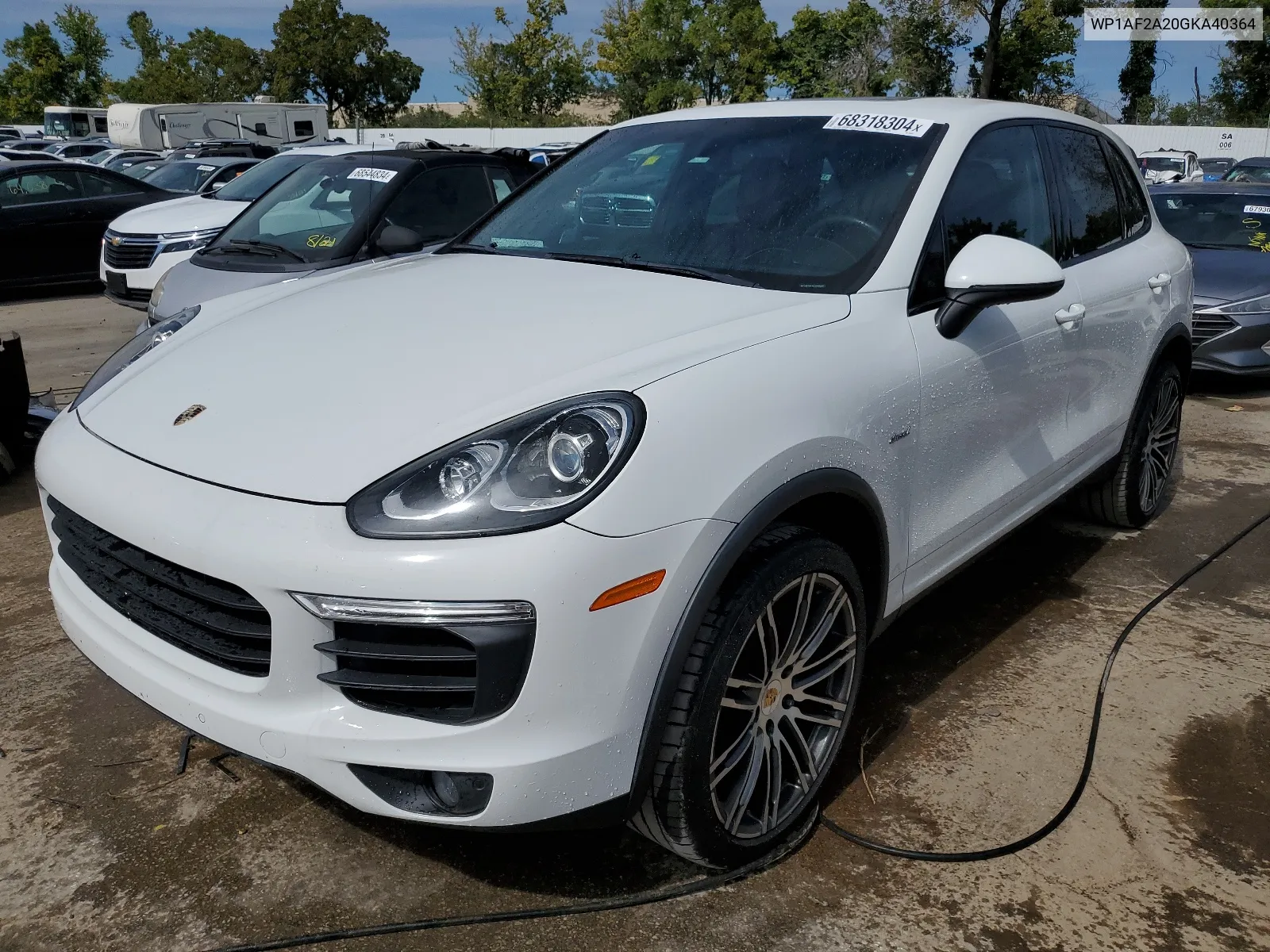 2016 Porsche Cayenne VIN: WP1AF2A20GKA40364 Lot: 68318304