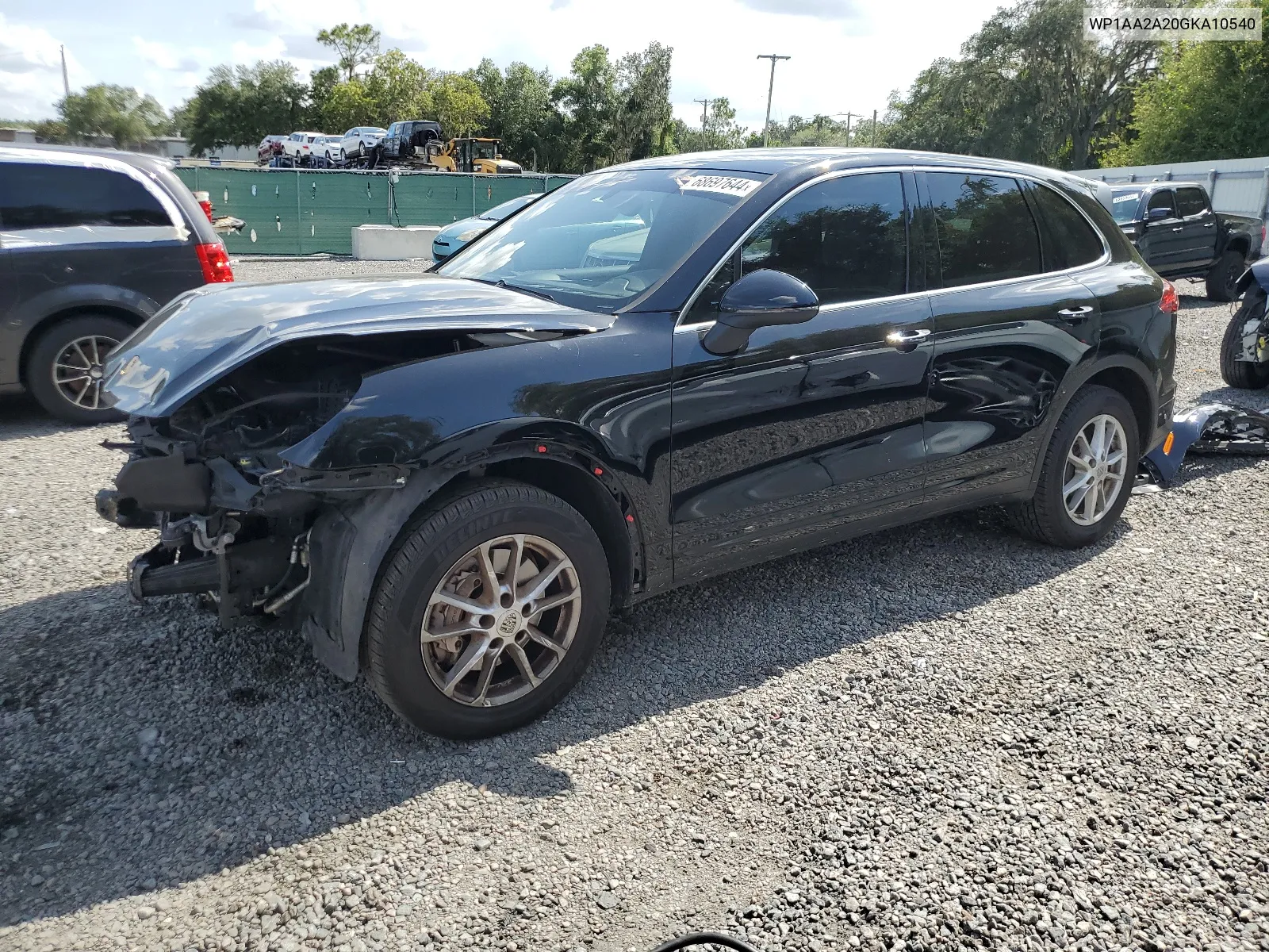 2016 Porsche Cayenne VIN: WP1AA2A20GKA10540 Lot: 68697644