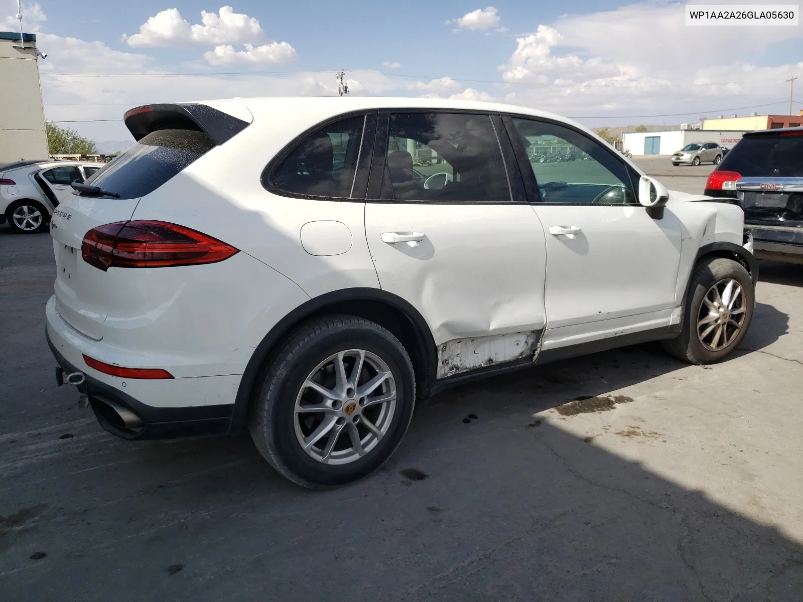 2016 Porsche Cayenne VIN: WP1AA2A26GLA05630 Lot: 68896394