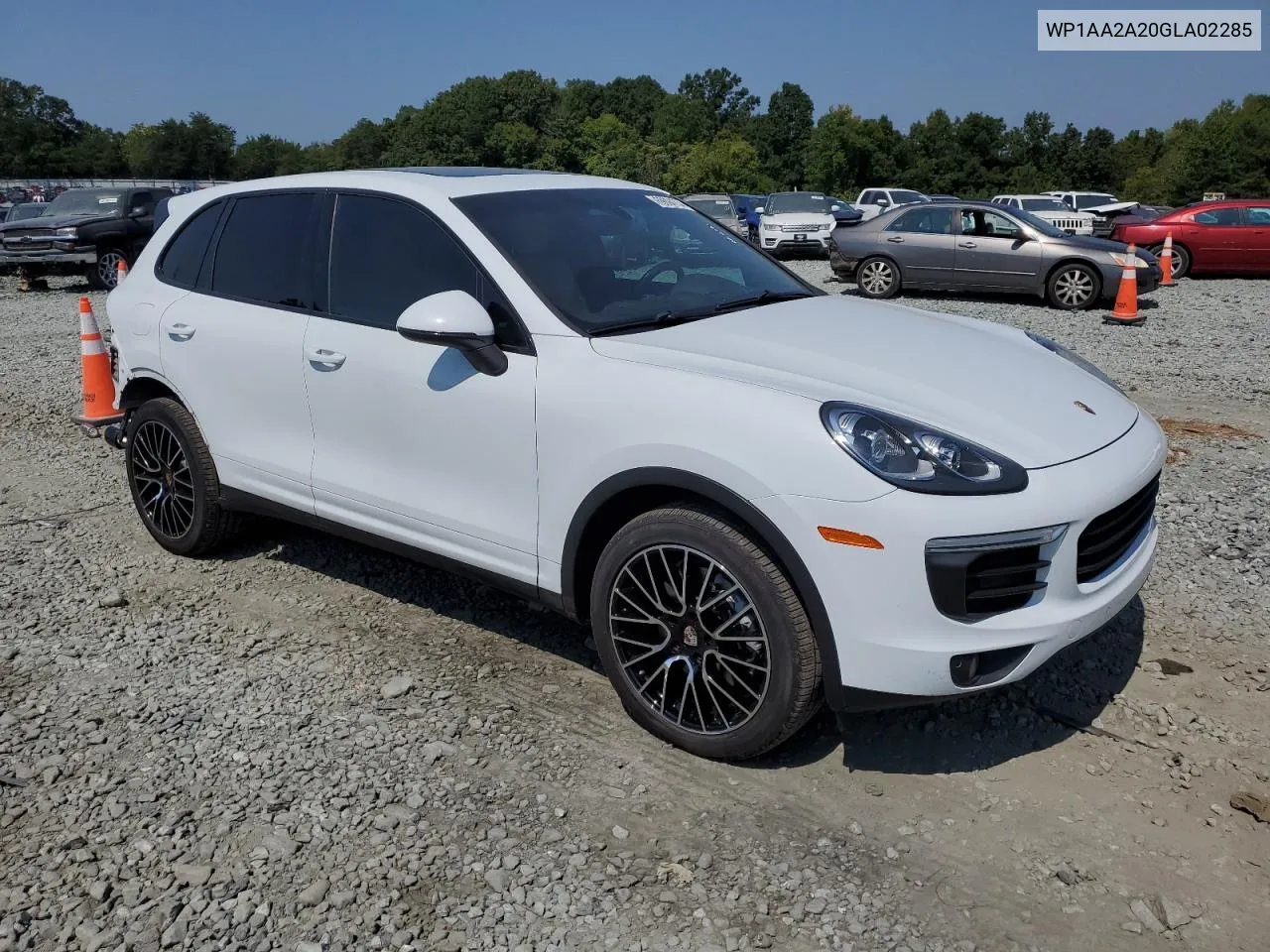 WP1AA2A20GLA02285 2016 Porsche Cayenne