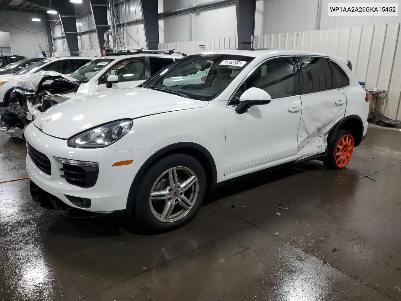 WP1AA2A26GKA15452 2016 Porsche Cayenne