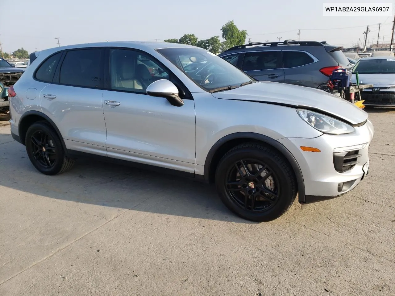 2016 Porsche Cayenne S VIN: WP1AB2A29GLA96907 Lot: 72654424