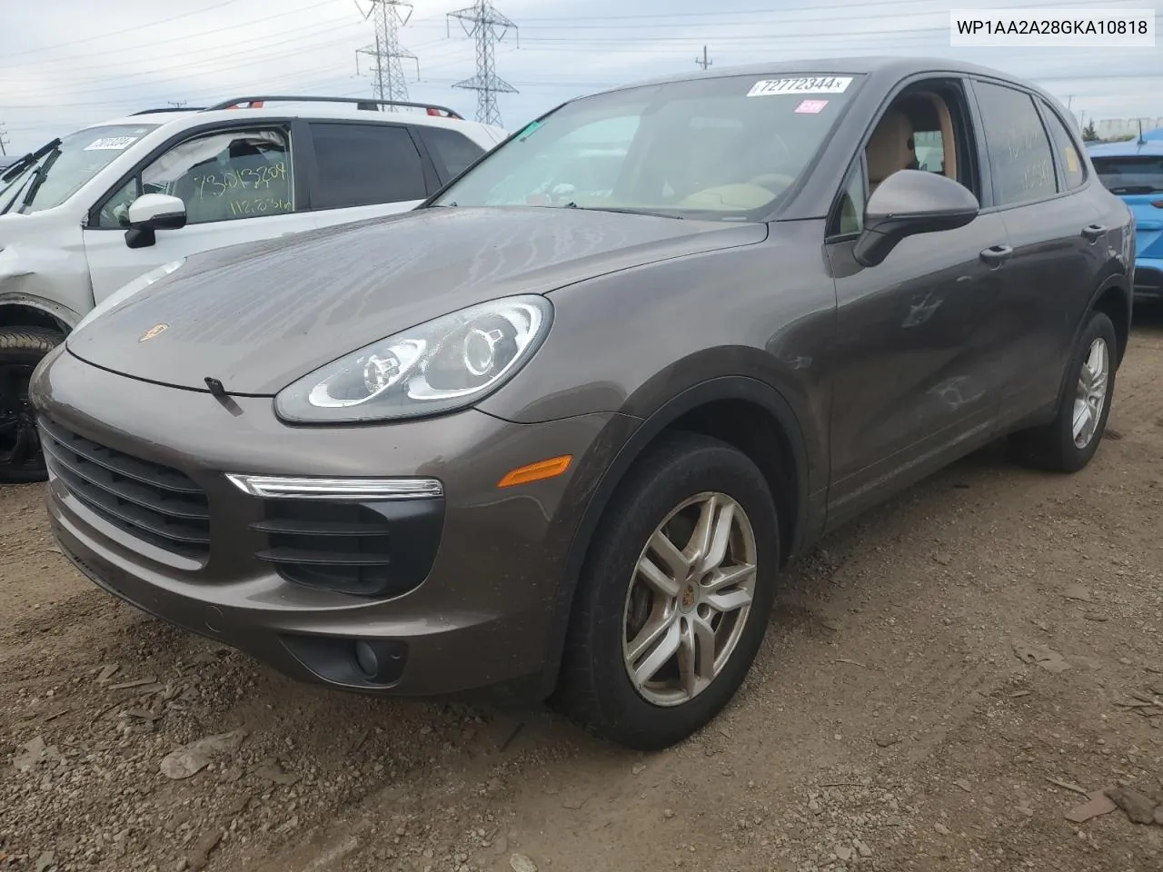 2016 Porsche Cayenne VIN: WP1AA2A28GKA10818 Lot: 72772344