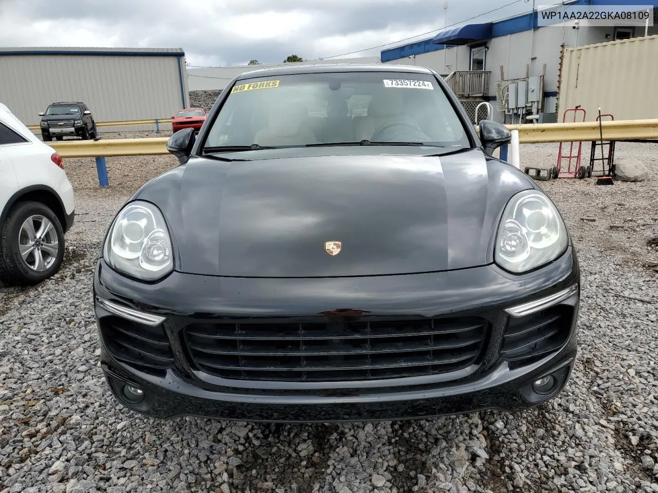 2016 Porsche Cayenne VIN: WP1AA2A22GKA08109 Lot: 73357224