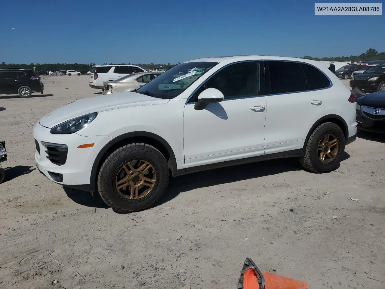 2016 Porsche Cayenne VIN: WP1AA2A28GLA08786 Lot: 73426344