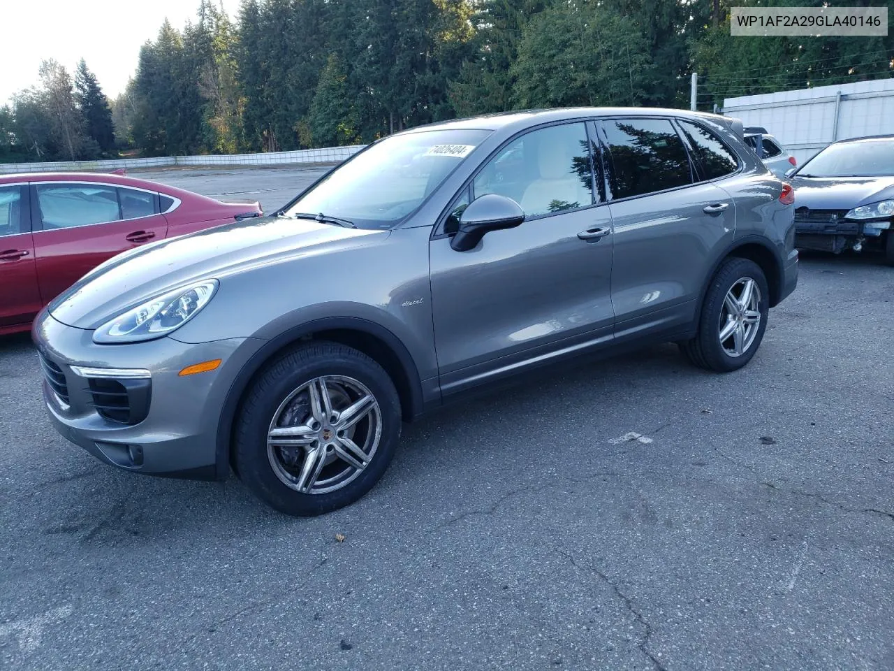 2016 Porsche Cayenne VIN: WP1AF2A29GLA40146 Lot: 74026404