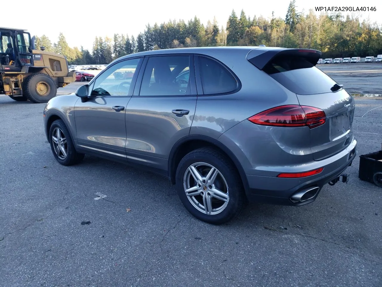 2016 Porsche Cayenne VIN: WP1AF2A29GLA40146 Lot: 74026404