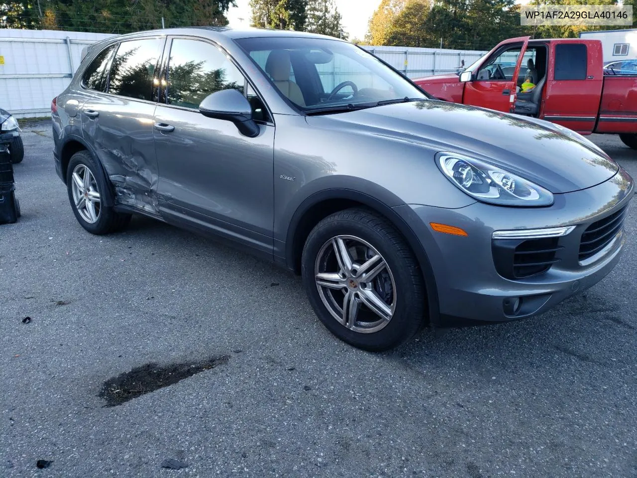 2016 Porsche Cayenne VIN: WP1AF2A29GLA40146 Lot: 74026404