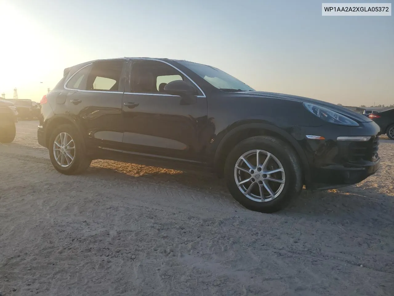 2016 Porsche Cayenne VIN: WP1AA2A2XGLA05372 Lot: 74922634