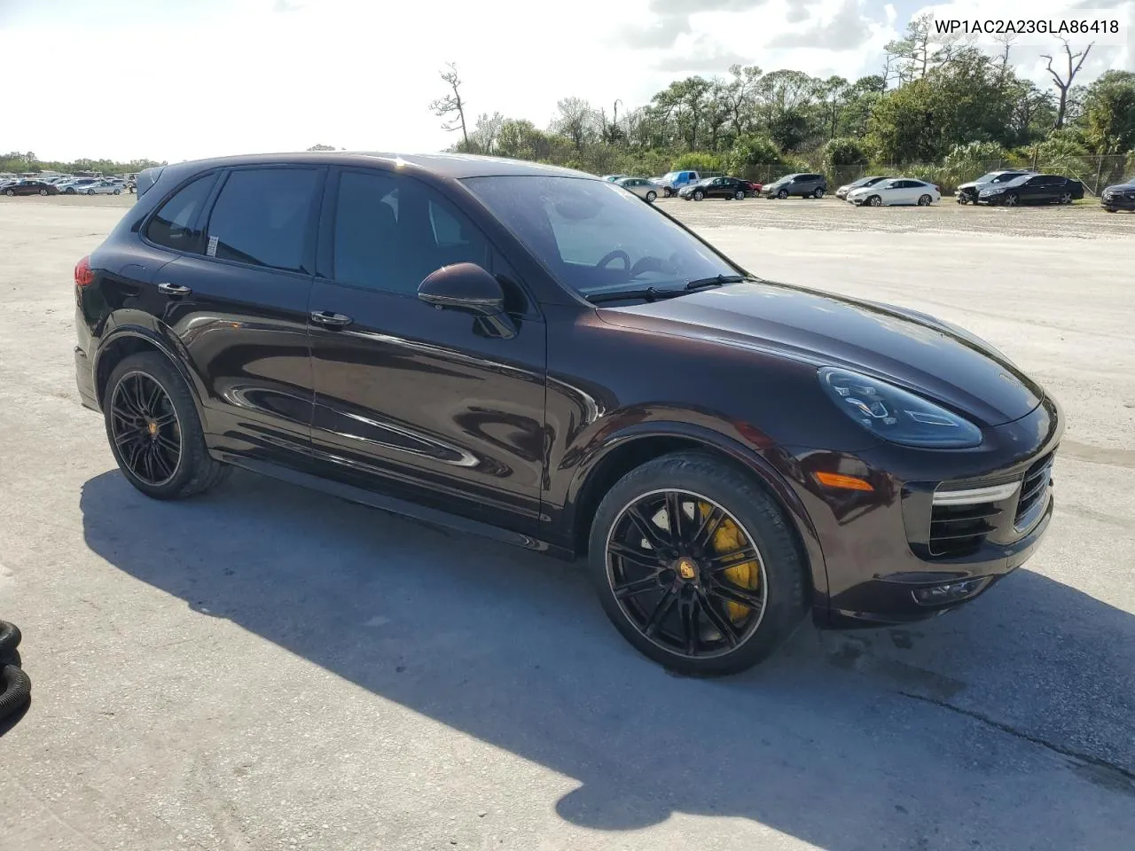 2016 Porsche Cayenne Turbo VIN: WP1AC2A23GLA86418 Lot: 75349784