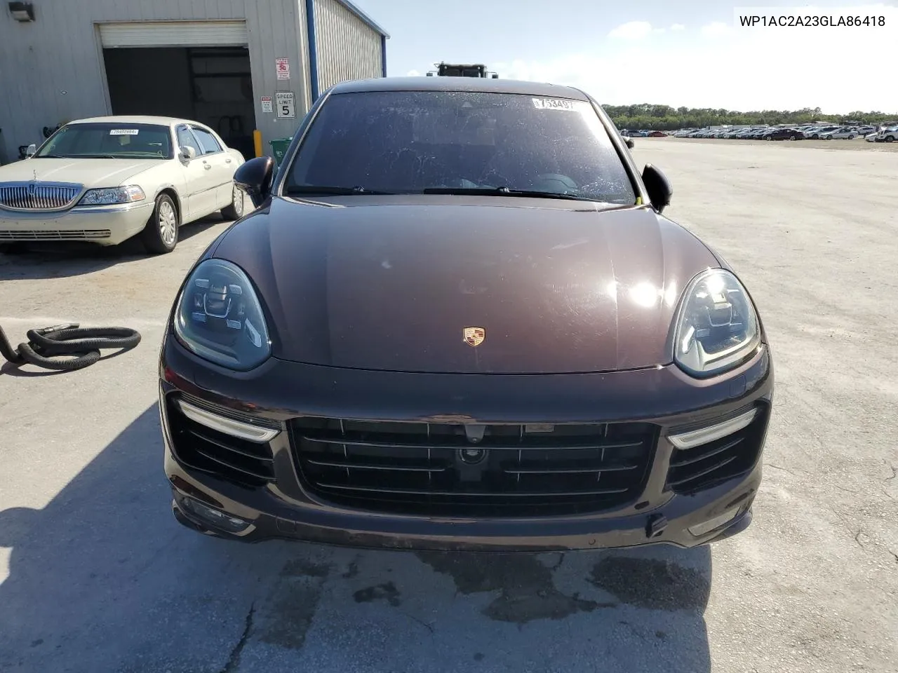 2016 Porsche Cayenne Turbo VIN: WP1AC2A23GLA86418 Lot: 75349784