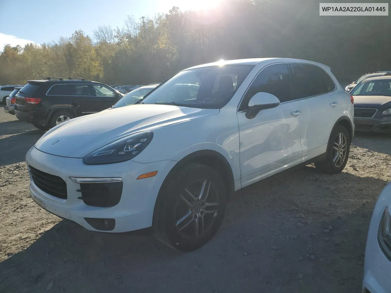 2016 Porsche Cayenne VIN: WP1AA2A22GLA01445 Lot: 76344494