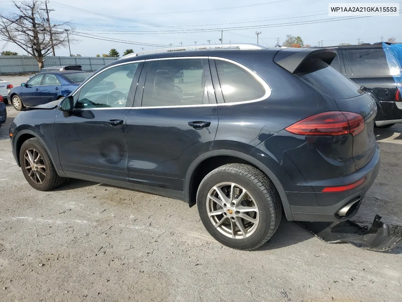 2016 Porsche Cayenne VIN: WP1AA2A21GKA15553 Lot: 78307624