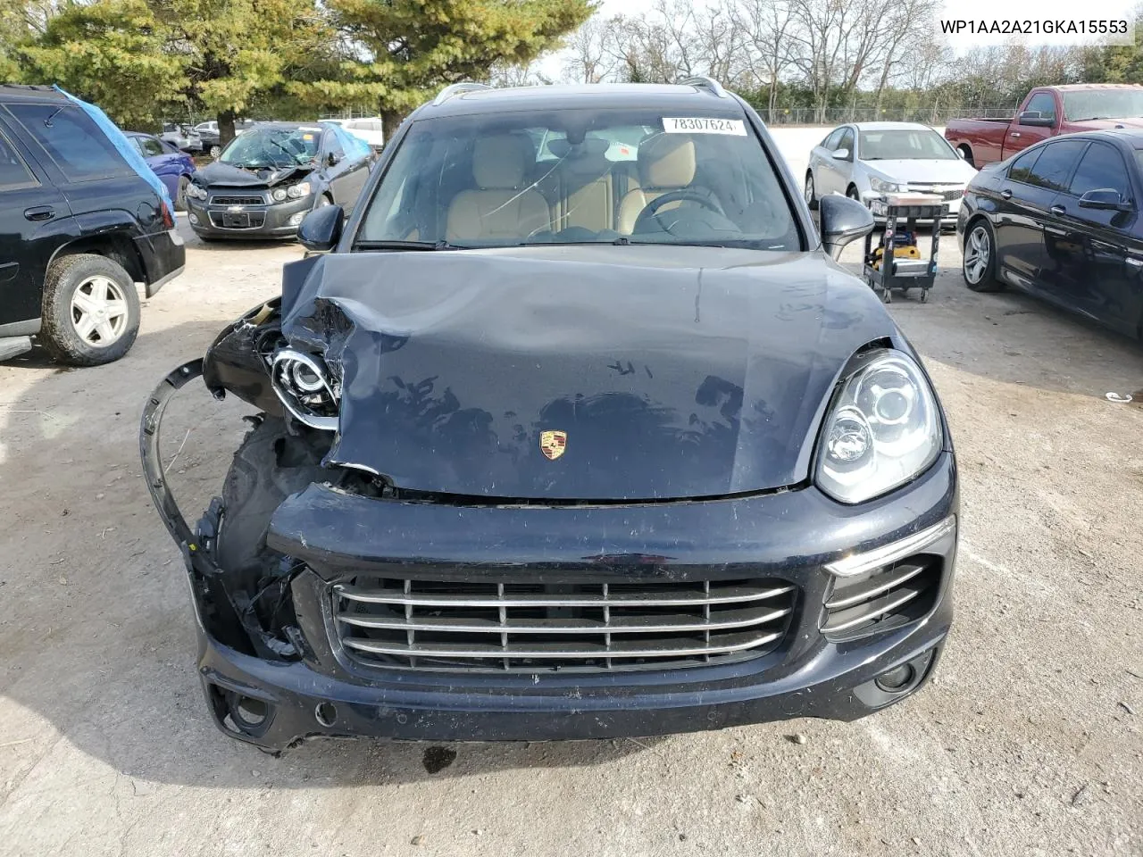 2016 Porsche Cayenne VIN: WP1AA2A21GKA15553 Lot: 78307624