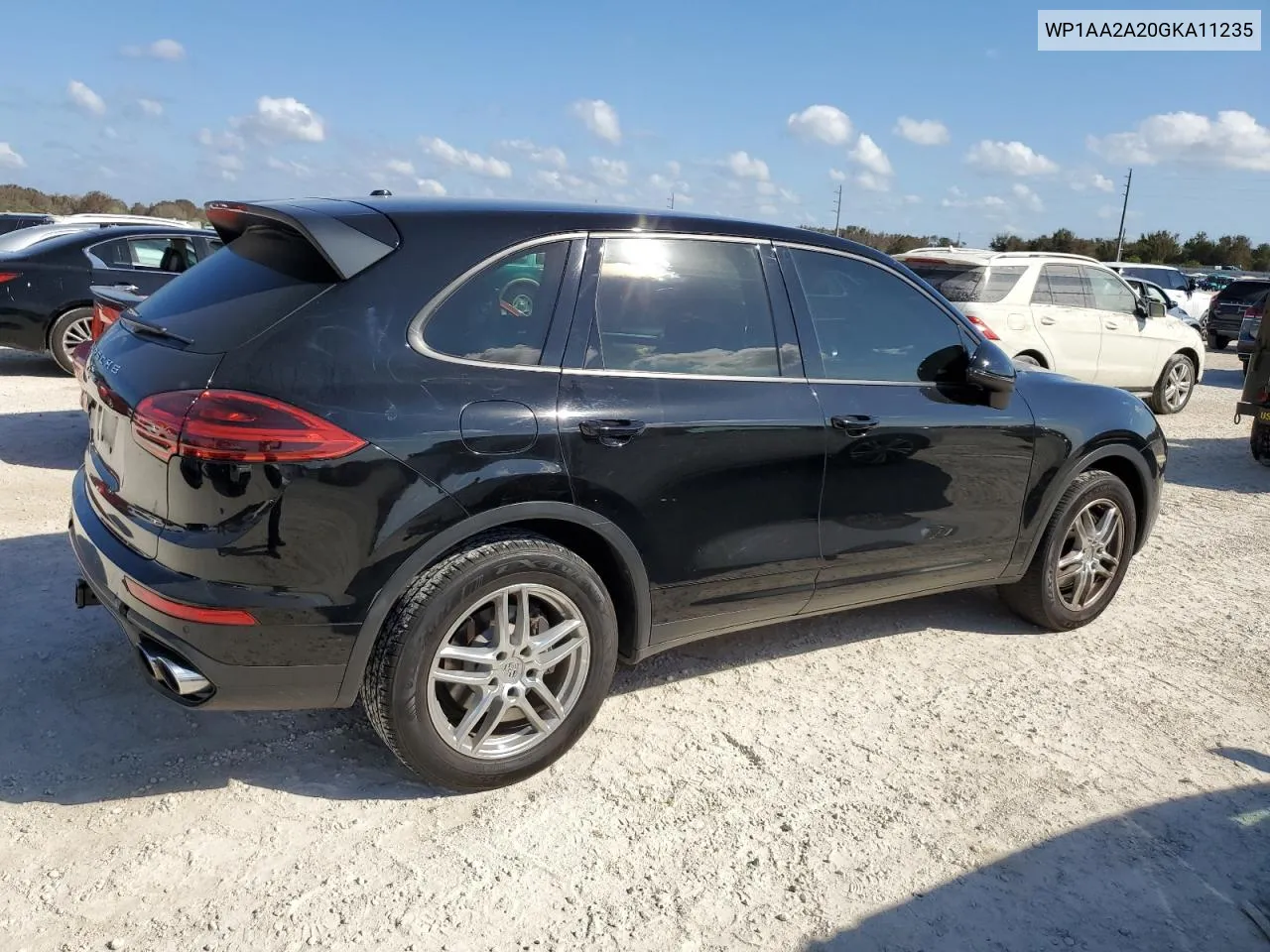 2016 Porsche Cayenne VIN: WP1AA2A20GKA11235 Lot: 78320834