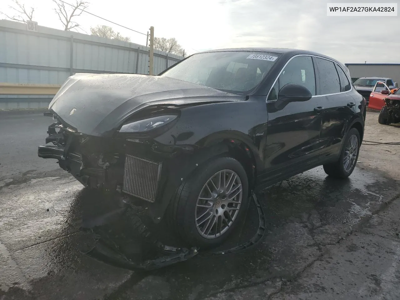 2016 Porsche Cayenne VIN: WP1AF2A27GKA42824 Lot: 78812324