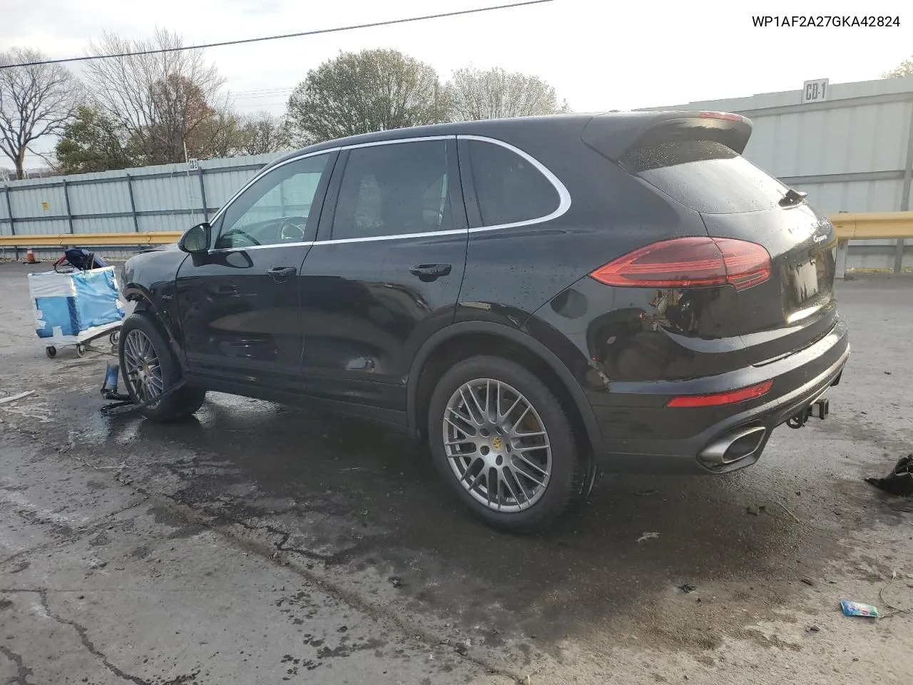 2016 Porsche Cayenne VIN: WP1AF2A27GKA42824 Lot: 78812324