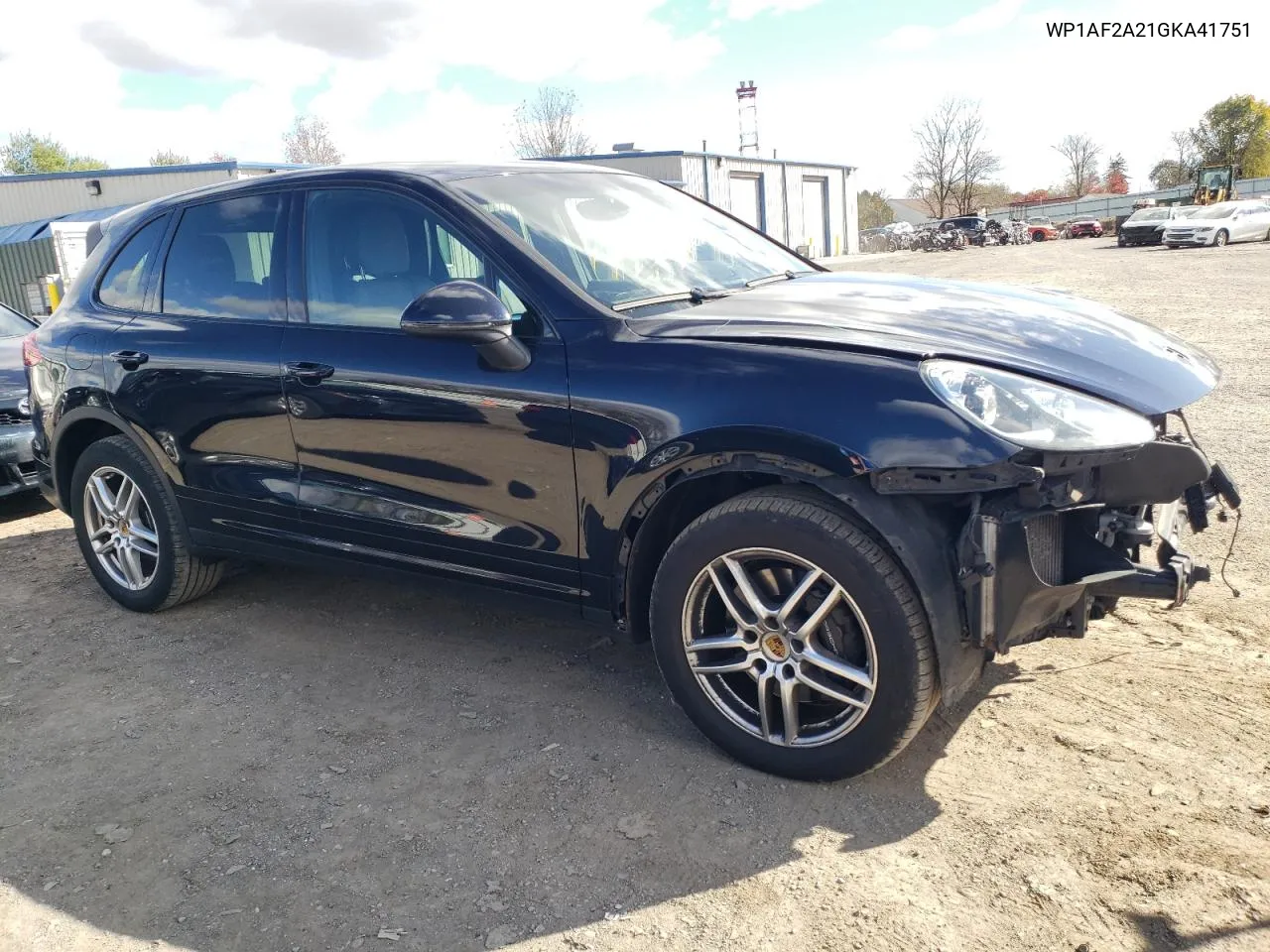 2016 Porsche Cayenne VIN: WP1AF2A21GKA41751 Lot: 79613994