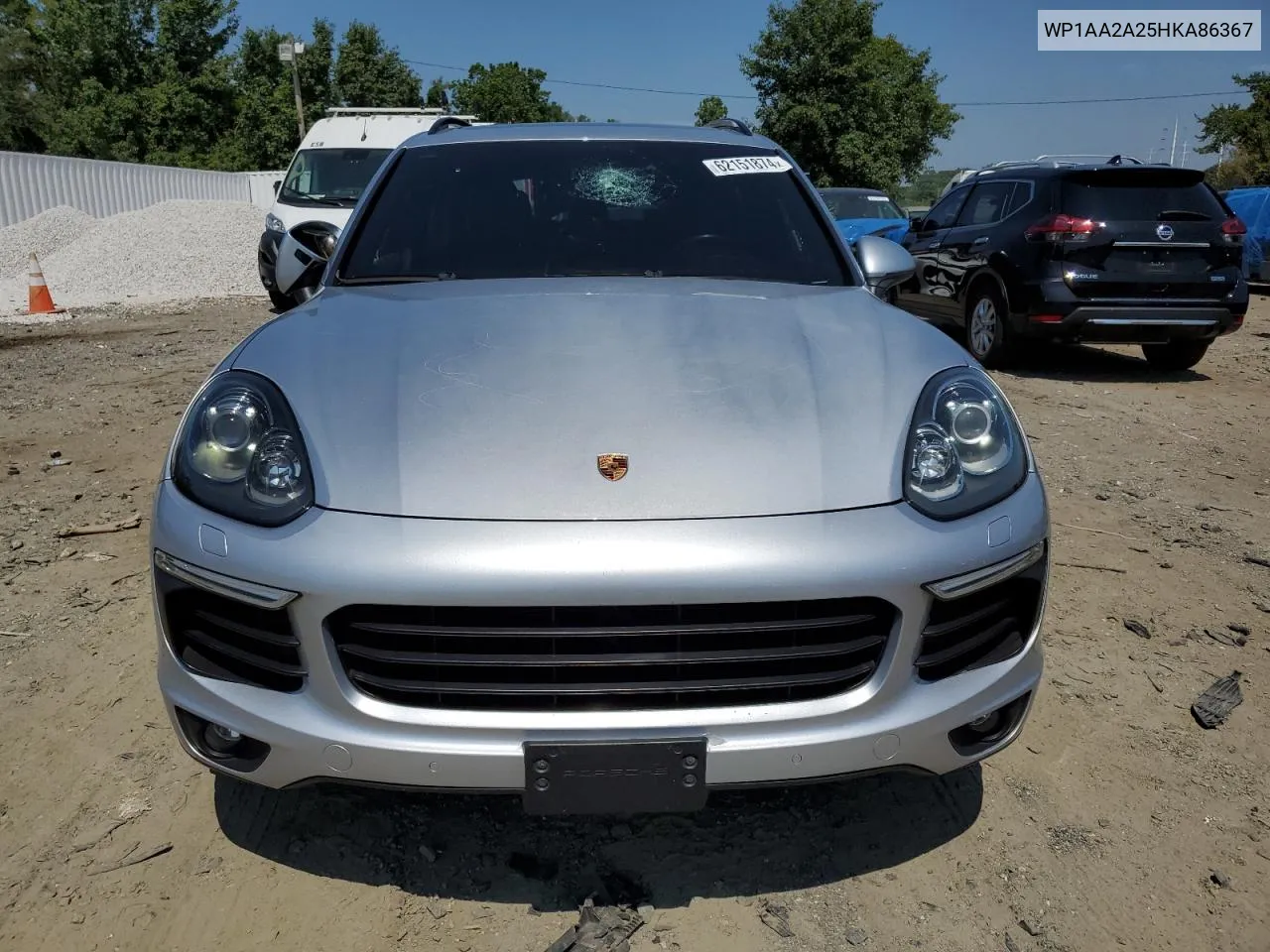 2017 Porsche Cayenne VIN: WP1AA2A25HKA86367 Lot: 62151874