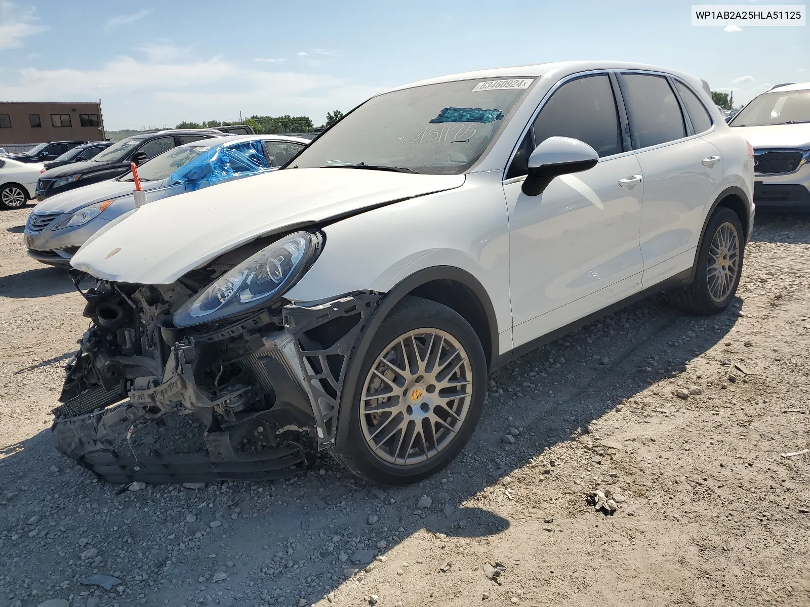 WP1AB2A25HLA51125 2017 Porsche Cayenne S