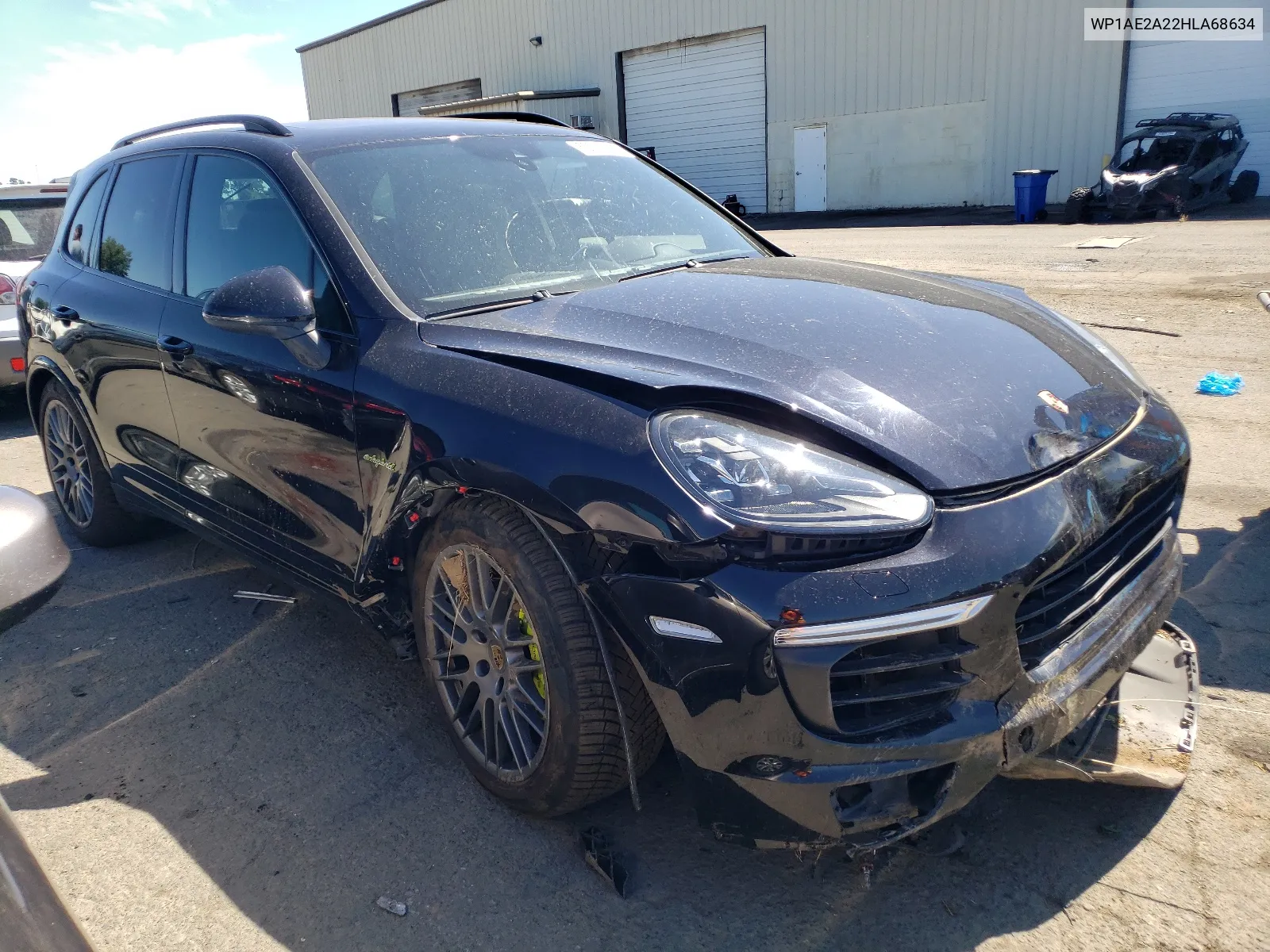 WP1AE2A22HLA68634 2017 Porsche Cayenne Se Hybrid Platinum