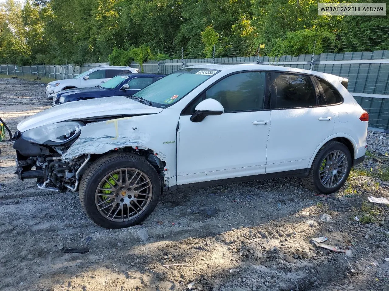 2017 Porsche Cayenne Se Hybrid Platinum VIN: WP1AE2A23HLA68769 Lot: 65434334